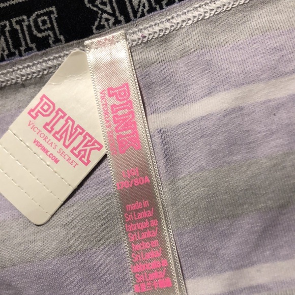 🚨B2G1 New PINK VICTORIA SECRETS Blue Black White Boycut Underwear Shorts - Picture 5 of 6